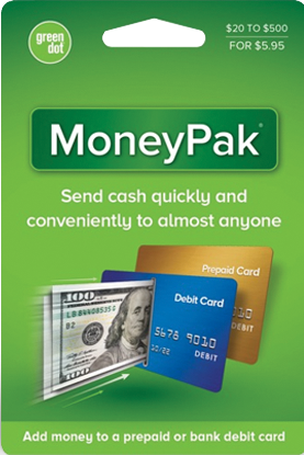 MoneyPak Card by Green Dot - MoneyPak Gift Card, MoneyPak Scratch Card